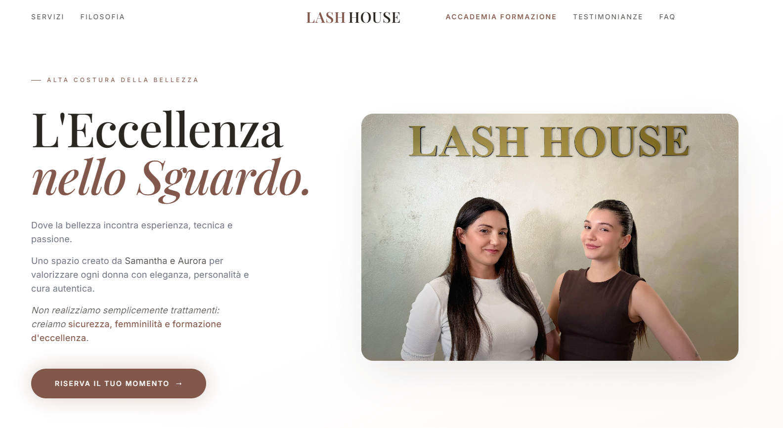 La cara de Lash House online